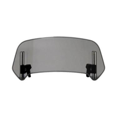 Imagem de Extensor De Para-brisa Universal Ajustável Para Motocicletas, Defletor