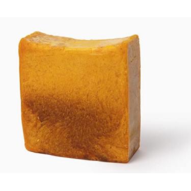 Imagem de Sabonete em barra de açafrão – Sabonete suave artesanal para cuidados com a pele, limpador de rosto e corpo – Sabonete orgânico para acne e manchas escuras, hiperpigmentação, clareamento da pele