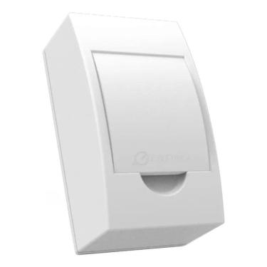 Imagem de 2X Quadro Distribuição 4 Disjuntores Din Sobrepor Enerbras