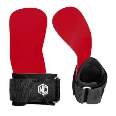 Imagem de 2X Hand Grip Crossfit Revolution Red Nc Extreme Luva Palmar