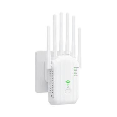 Imagem de Repetidor De Sinal WiFi 6 De Banda Dupla AX1500 2.4G 5GHz Extensor Sem