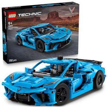 Imagem de Technic Chevrolet Corvette Azul Stingray Lego 42217
