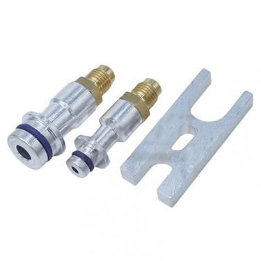 Imagem de MotiveTech Ferramenta de detecção de vazamento de ar condicionado automotivo, plugue de condensador, manutenção de ar condicionado, Style a