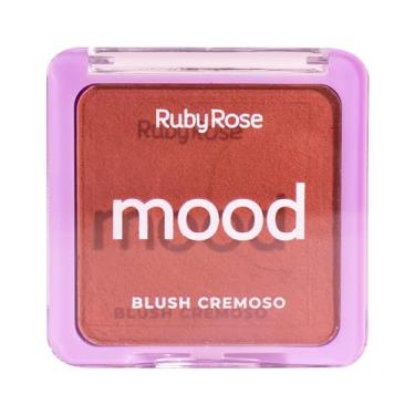 Imagem de Blush Cremoso Mood CB01 HBF5871 Ruby Rose