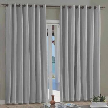 Imagem de Cortina Bella Janela Pratika Lisa Slim 260x230m
