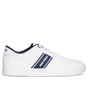 Imagem de Tênis Masculino Mormaii Urban Malta Slip-On Branco/Marinho, Branco, Ma