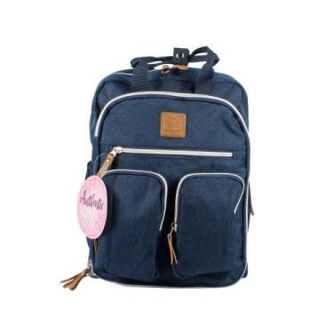Imagem de Mochila Maternidade Mommy Bag Clio MM3302, Azul Marinho