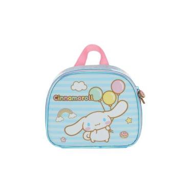 Imagem de Lancheira Cinnamoroll Térmica Bolsinha Meninas Escolar Kids, Azul