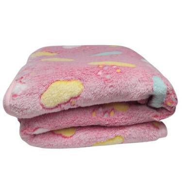 Imagem de Manta Cobertor Bebe Infantil Microfibra Antialérgico Algodão - Koala B