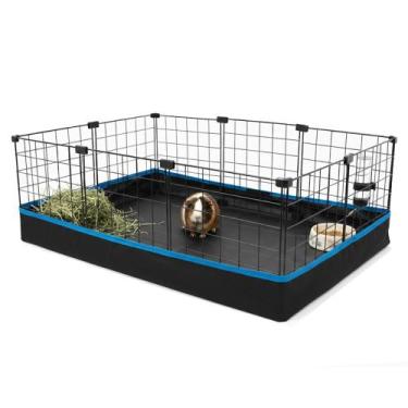 Imagem de Cercado para Porquinho da Índia 60x90cm com Bandeja Higiênica Impermeá