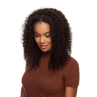 Imagem de Peruca UPart Cabelo Natural Cacheado 50cm Textura Curly De Benguela Ca