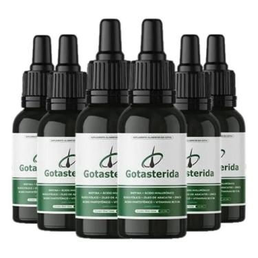 Imagem de 6 Frascos Gotasterida Calvice Anti Queda Loja Oficial