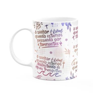 Imagem de Caneca Religiosa - Quando o Senhor é bom! - M2 - JPS INFO