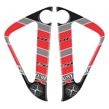 Imagem de Adesivo Protetor Paralama Dianteiro Compatível Nc 750x 2018 Resinado -