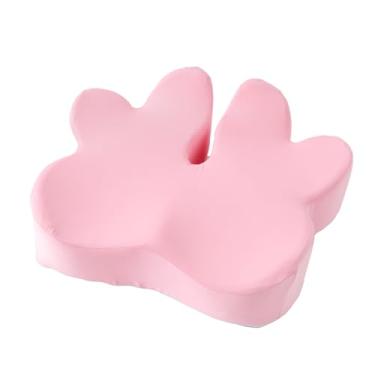 Imagem de King Mills Almofada de alívio da dor no cóccix, almofada de assento grande para alívio da dor no cóccix, ideal como travesseiro de hemorróidas e travesseiro de donut com duas capas substituíveis e