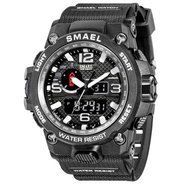 Imagem de Relógio Masculino Smael Anadigi 1545D Preto