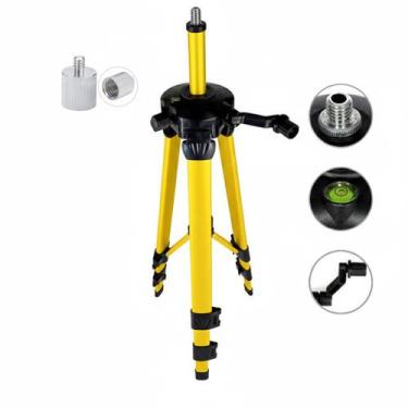 Imagem de Tripe Prof Para Nível Laser e Câmera + adaptador 5/8" - 1/4" - VALLE T