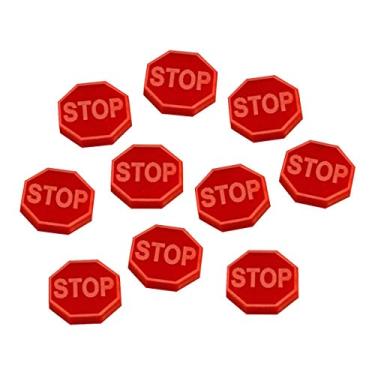 Imagem de LITKO Stop Sign Tokens, Red (10)