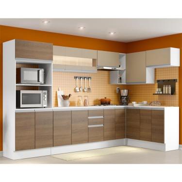 Imagem de Cozinha Completa Modulada de Canto Smart 100% MDF Madesa