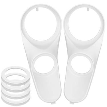 Imagem de KH866 1 par (2 peças) de alto-falante de áudio para carro, uma junta de suporte de tweeter de coluna adequada para alto-falantes de 5 cm, 3,5 polegadas e 3,8 polegadas, arruela de plástico