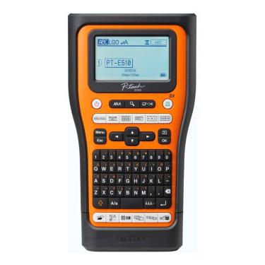 Imagem de Rotulador Eletrônico Brother PORT P-TOUCH Laranja - PTE510VP