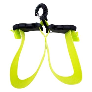 Imagem de menolana Suporte de alça para nadadeiras de mergulho, equipamento de substituição, suporte leve, acessórios, nadadeiras de mergulho, fivelas para natação, Verde