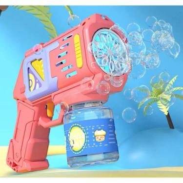 Imagem de Máquina De Bolhas de Sabão 10 Furos Bubble Gum - LJ115 - sem marca, ro