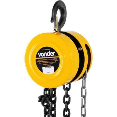 Imagem de Talha Manual 0,5 Toneladas Elevação 3M Vonder