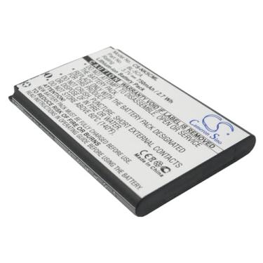 Imagem de MAUSOCELA Bateria de substituição de scanner de código de barras de 750 mAh, para U73