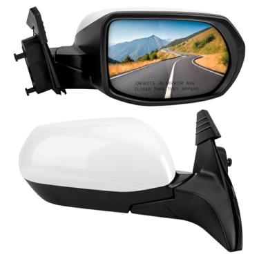 Imagem de LOIYLLEN Substituição do espelho retrovisor do lado direito do passageiro para Honda HR-V HRV 2016 2017 2018 2019 2020 2021 2022 - Conjunto de espelhos retrovisores com 3 pinos, ajuste elétrico