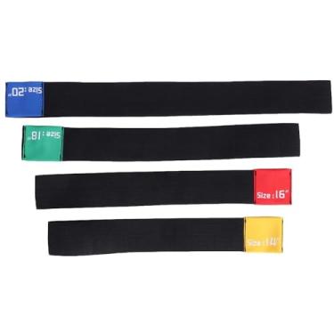 Imagem de Conjunto de silenciador de prato de tambor de 4 peças (14/16/18/20 polegadas) - Conjunto de bateria circular de címbalo de volume reduzido com controle de ataque de bastão para kits de chapéu e