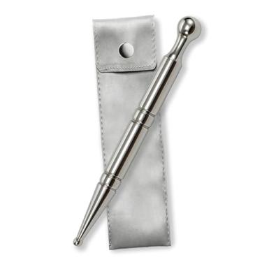 Imagem de iunxkmi Caneta de acupuntura | Caneta de acupressão para tecidos profundos, alívio da dor, massagem no ponto de gatilho, massagem facial e alívio da ATM