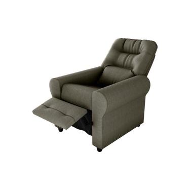 Imagem de Poltrona Do Papai Reclinável Clio Matrix Suede Capuccino