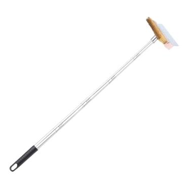 Imagem de Whtkoph Escova para forno de pizza com escova de limpeza para grelha, ideal para cozinhas, com cerdas de cobre resistentes, 2.0 M