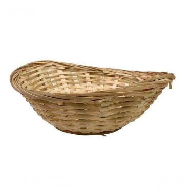 Imagem de Cesta Oval Bambu Pequena Natural 23cmx17cmx7,5cm - Gzt