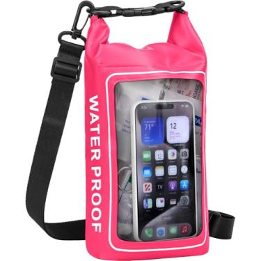 Imagem de GPUSFAK Kit de primeiros socorros à prova d'água de 154 peças com bolsa para celular à prova d'água, kit de emergência para barco, 2 em 1, kit médico de emergência para passeios de barco, acampamento