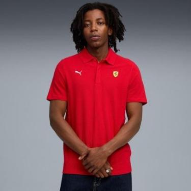 Imagem de Camisa Polo Scuderia Ferrari Sportswear Masculina-Masculino