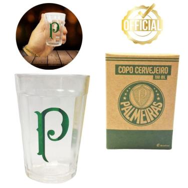 Imagem de Copo Americano Vidro 190Ml Tradicional Bar Cerveja Escudo