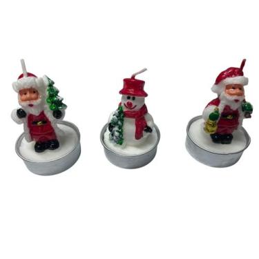 Imagem de Vela 3D Noel/ Boneco - ZEIN