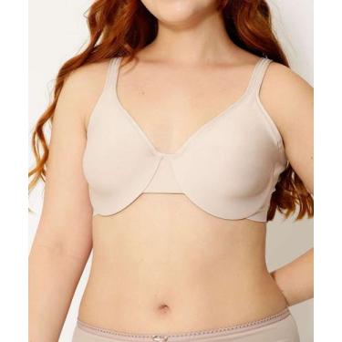 Imagem de Sutiã Plus Size Com Aro E Sem Bojo Delrio-92096, Bege, 46