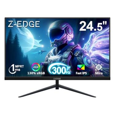 Imagem de Monitor gamer Z-Edge de 24,5 polegadas, 300 Hz, 280 Hz e 240 Hz, UG25S FHD 1080p, MPRT ultrarrápido de 1 ms, monitor IPS para jogos, monitor de computador para PC, DP x2, HDMI x2