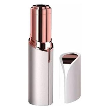 Imagem de Depilador Facial Feminino, Recarregável, Estilo Batom, Portátil e Discreto para Rosto e Buço