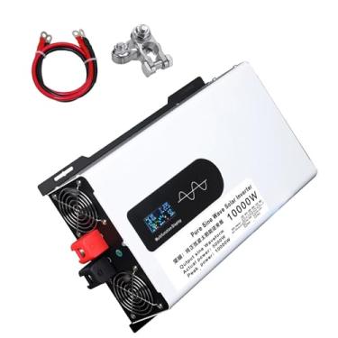 Imagem de 24v to 110v,Inversor de onda senoidal pura de alta potência 10000W Inversor de carro Transformador doméstico com display, 24V 48V 60V 72V DC para 110V 220V AC (72Vto110v)