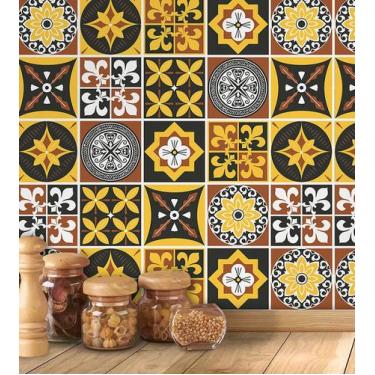 Imagem de Azulejo Adesivo Lavável Marrocos - Papel e Parede