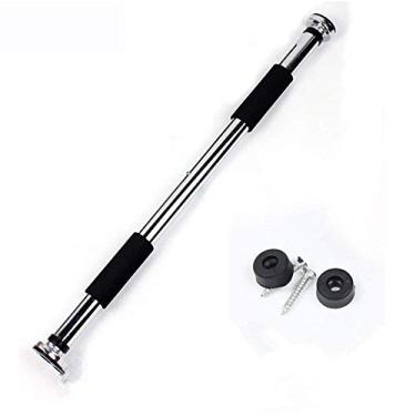 Imagem de Barra de puxar sem parafusos com rolamento de 100 kg barra horizontal de queixo barras paralelas equipamento de exercício doméstico barra de queixo