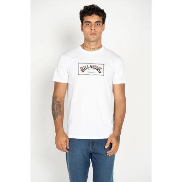 Imagem de Camiseta Billabong B471A1071 Arch - Branco Tamanho Camiseta:G-Masculino