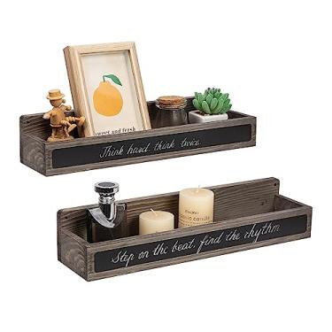 Imagem de ExoLiry Jarra de madeira cinza rústica com etiquetas para quadro-negro vintage montado na parede conjunto de 3 frascos de ingredientes, caixa de armazenamento independente para bancada e armário de