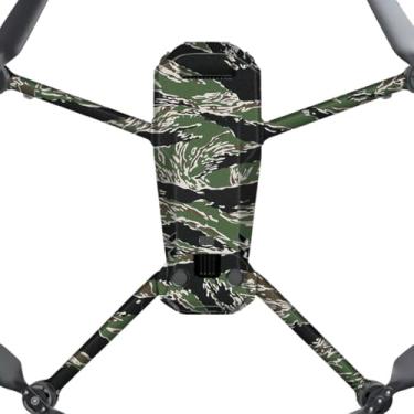 Imagem de Película antiarranhões Mavic 3 Pro para DJI Mavic 3 Pro Premium Adesivo Protetor Filme Fotográfico Equipamento de Vídeo Acessórios Decalques (Tiger Stripe Camo, para DJI Mavic 3 Pro)