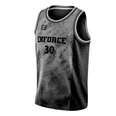 Imagem de Camiseta Regata Basquete Treino Academia Bulls Cinza Nova-Masculino