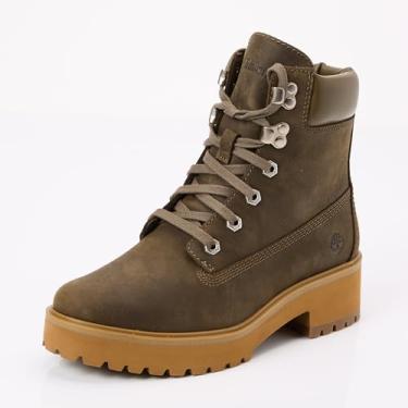 Imagem de Timberland Bota feminina Carnaby Cool 15 cm, Verde-oliva integral, 41
